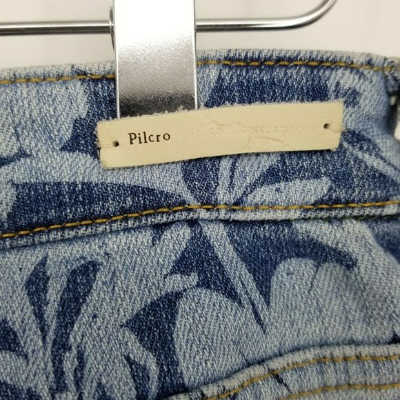 Pilcro & The Letterpress Mid Rise Slim Fit Jeans - Picture 4 of 10